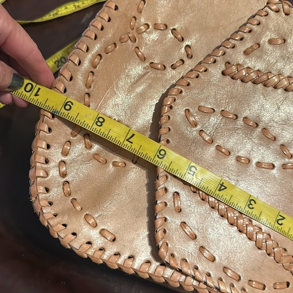 Vintage leather purse - Picture 7 of 9